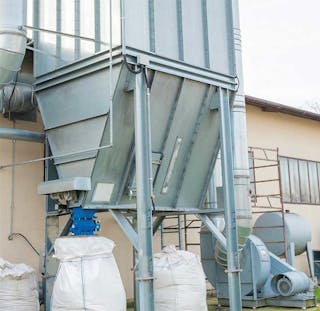 Dust collector systems help protect workers and equipment by removing dust and particulates from facilities. Some facilities, like those in the aggregates industry, recycle collected particulates and sell them as byproducts.