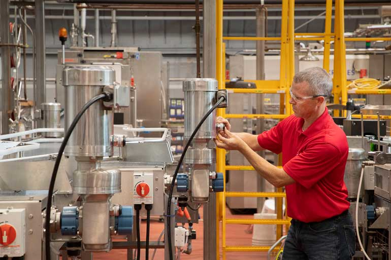 After auditing the equipment that needs to be tracked, companies should put sensors on that equipment and add them to an ERP system or cloud-based software for analysis and reporting.