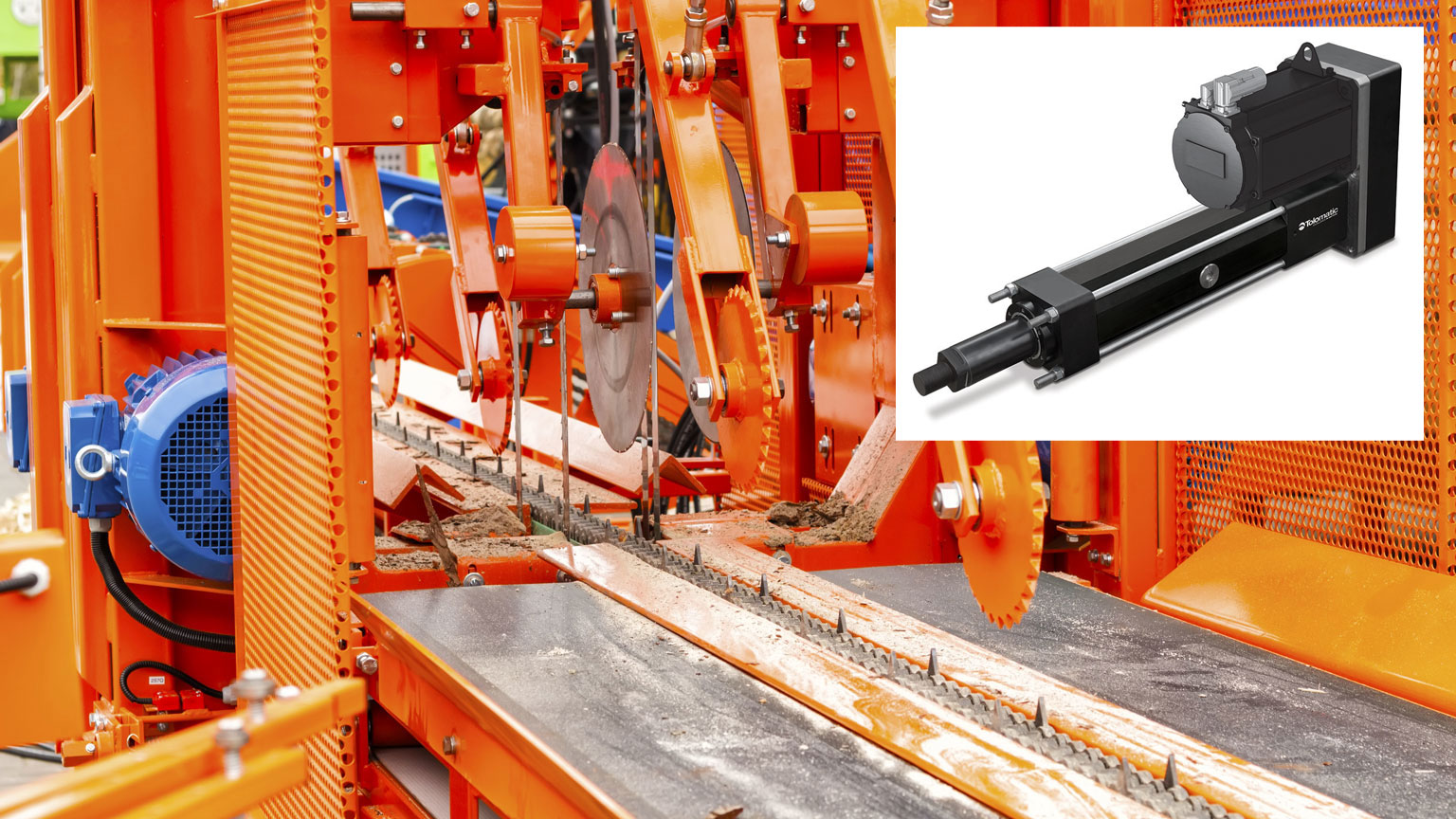 Actuator photo collage