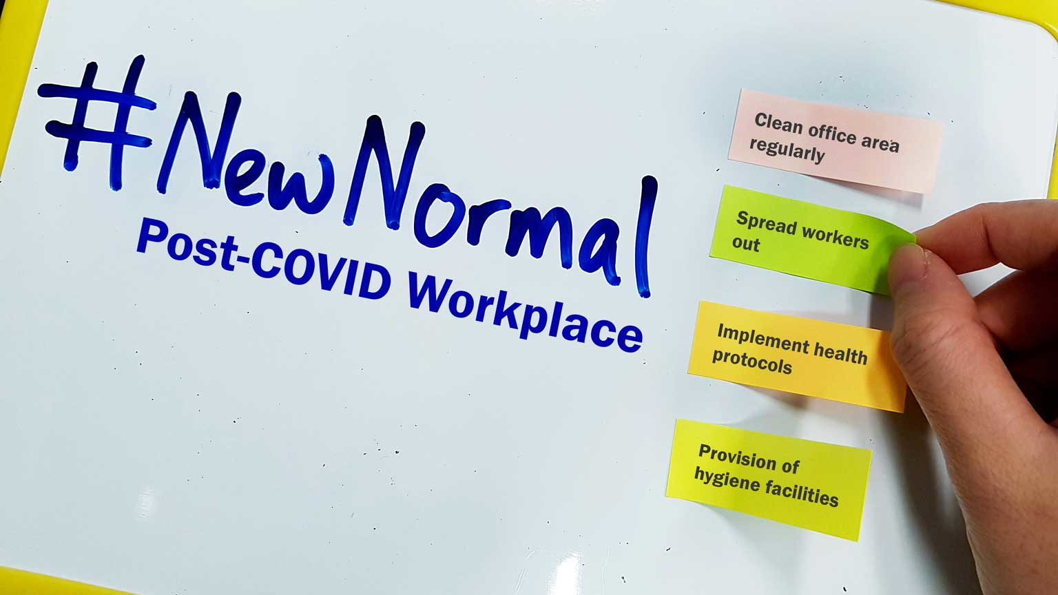 Post-COVID workplace notes