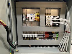 Rock Hill Mechanical Corporation utilized AutomationDirect components, including the CLICK automation controller, to manage the systems and pneumatic devices needed to create multiple automated filling lines. Rock Hill Mechanical Corporation utilized AutomationDirect components, including the CLICK automation controller, to manage the systems and pneumatic devices needed to create multiple automated filling lines.