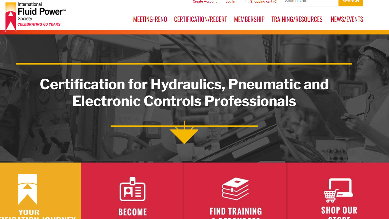 IFPS website screenshot