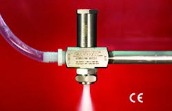 EXAIR's 1/2 NPT spray nozzle EXAIR's 1/2 NPT spray nozzle