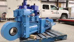 Hydraulic cylinder, post-refurbishing Hydraulic cylinder, post-refurbishing