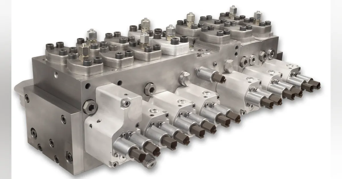 Valve Block Features Modular Design | Power & Motion Tech