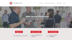 NFPA website screen grab