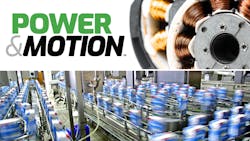 Power & Motion logo Power & Motion logo