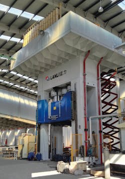 5. The design constraints of this press required advanced 2nd order hydraulic controls. 5. The design constraints of this press required advanced 2nd order hydraulic controls.