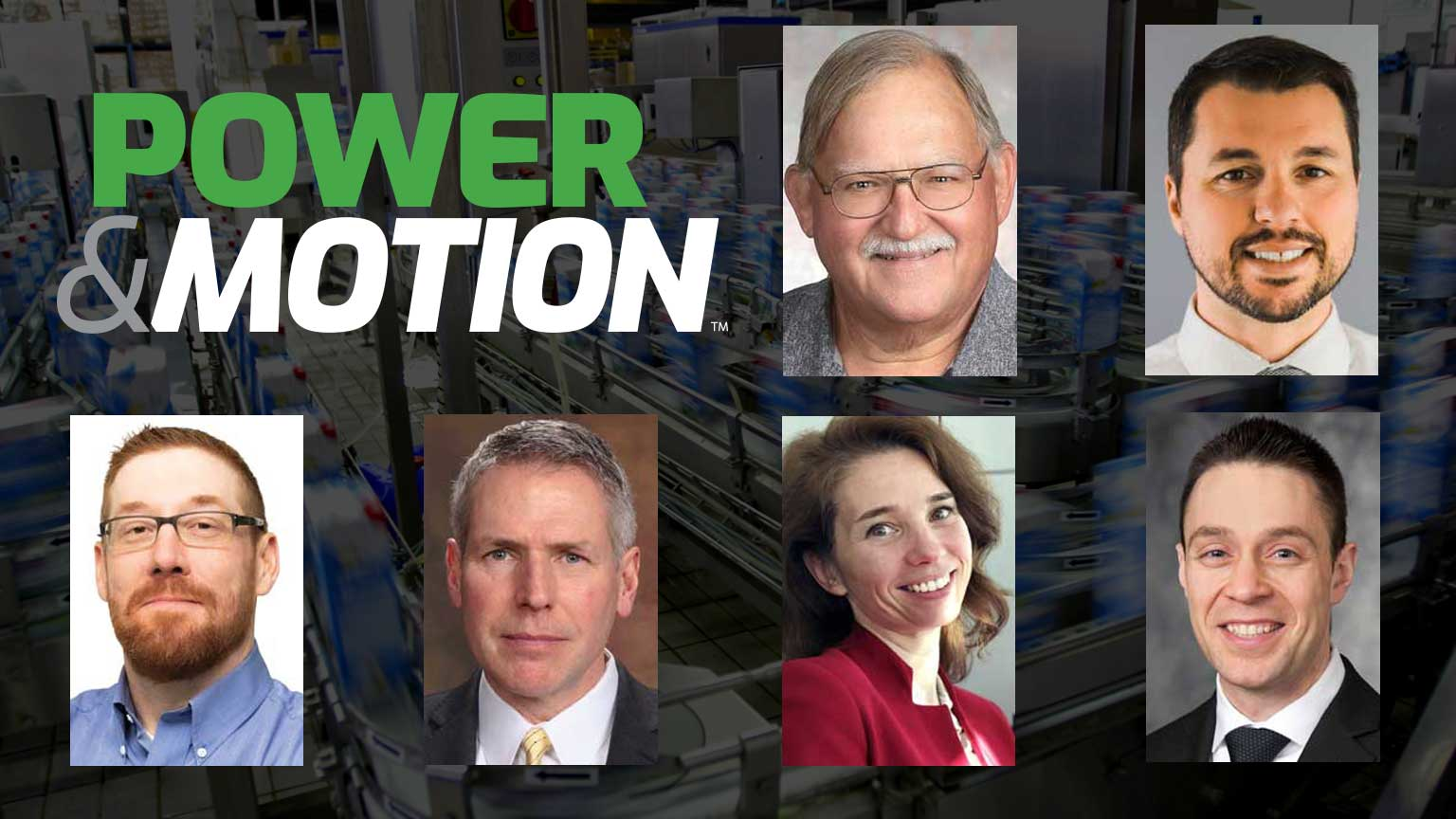 Photo collage of Power & Motion Editorial Advisory Board members