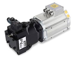 Parker’s Drive Controlled Pump system solutions are variable-speed hydraulic pump systems which provide high energy efficiency. Parker’s Drive Controlled Pump system solutions are variable-speed hydraulic pump systems which provide high energy efficiency.