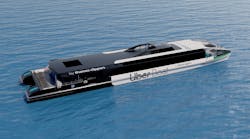 The two 40-m long hybrid passenger ferries powered using Danfoss' Editron technology will be built by Wight Shipyard Co on the Isle of Wight. The two 40-m long hybrid passenger ferries powered using Danfoss' Editron technology will be built by Wight Shipyard Co on the Isle of Wight.