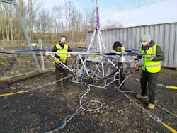 The Flowcopter drone can fly for more than six hours, up to 900 km. Hydraulic motors are sealed, and are proven workhorses in offshore environments. The Flowcopter drone can fly for more than six hours, up to 900 km. Hydraulic motors are sealed, and are proven workhorses in offshore environments.