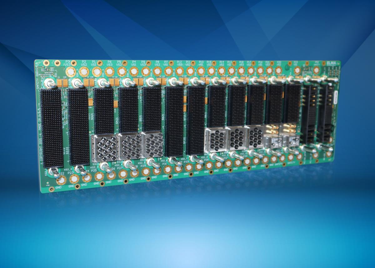 Elma Electronic's 3U 12-slot backplane