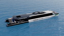 Danfoss Editron is supplying electric motors and other components which will power a hybrid electric passenger ferry in London.