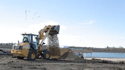 Use of a pressure compensated valve has brought more precision to attachment movements. Use of a pressure compensated valve has brought more precision to attachment movements.