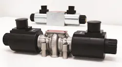 A comparison of the design changes possible with 3D printing. The valve in the foreground is 3D printed while the one in the background is manufactured using traditional methods. A comparison of the design changes possible with 3D printing. The valve in the foreground is 3D printed while the one in the background is manufactured using traditional methods.