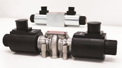 A comparison of the design changes possible with 3D printing. The valve in the foreground is 3D printed while the one in the background is manufactured using traditional methods. A comparison of the design changes possible with 3D printing. The valve in the foreground is 3D printed while the one in the background is manufactured using traditional methods.