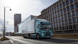 The Volvo FM Electric will be tested by DHL in the UK for regional haul transports.