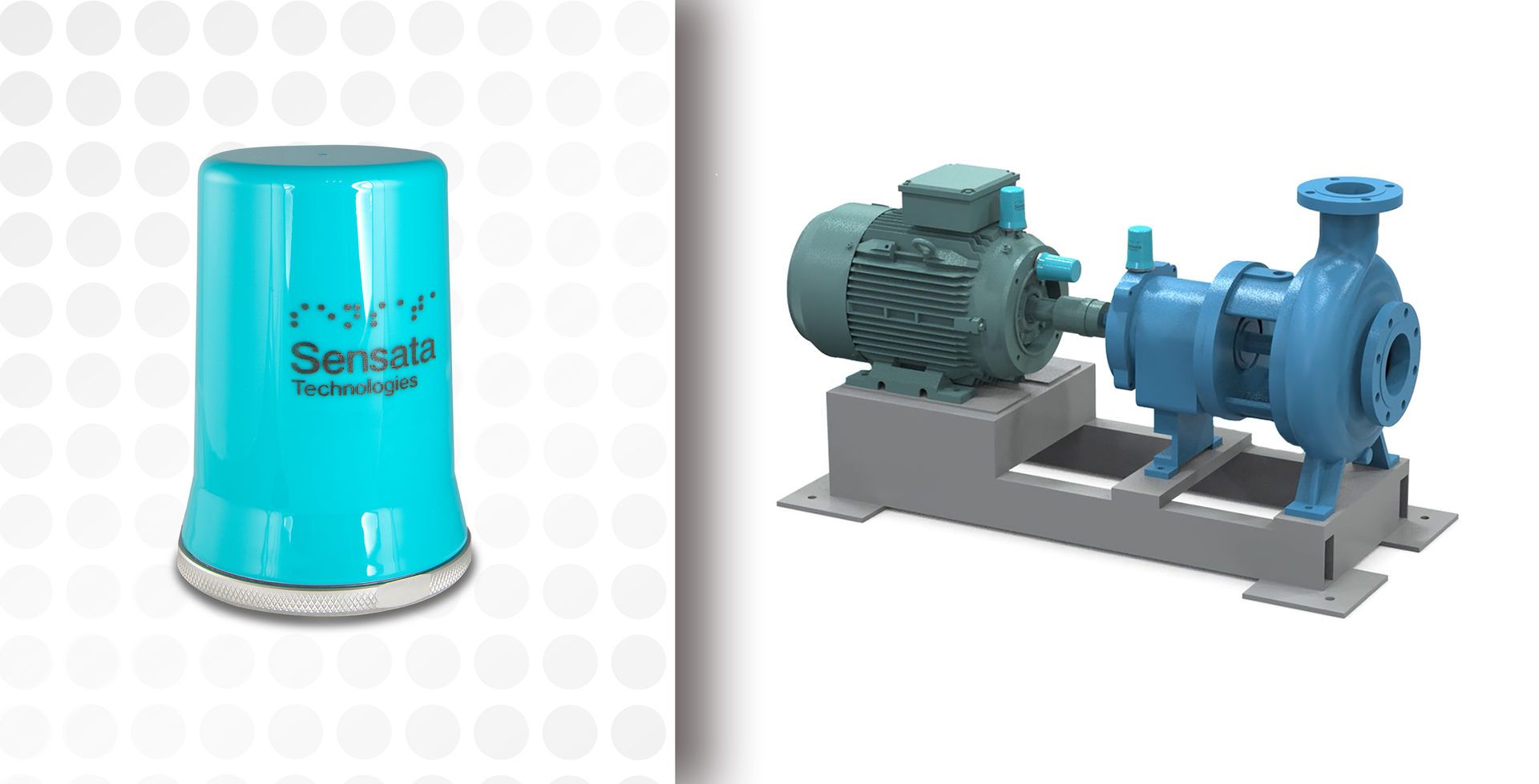 The wireless 6VW sensor easily mounts to a variety of rotating assets to help determine when and if faults may occur.