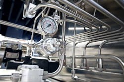 OES team members spent time testing the HPU, to ensure that the new equipment would be safe and require less maintenance than the old equipment. OES team members spent time testing the HPU, to ensure that the new equipment would be safe and require less maintenance than the old equipment.