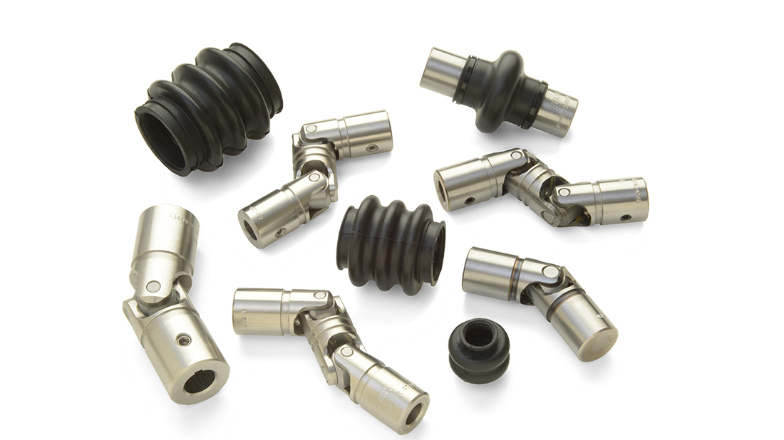 Friction bearing universal joints