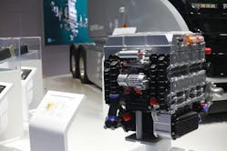 Dual PRISMA fuel cell systems from REFIRE help power the fyuriant hydrogen truck.
