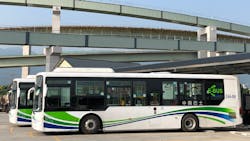 A Danfoss Editron electric drivetrain will help transition Taiwan&apos;s bus fleet to electrification.