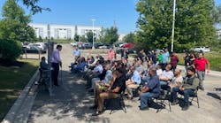 U.S. Representative Brad Schneider (D-IL) held a townhall with HydraForce employees during his visit to the company&apos;s facility as part of AEM&apos;s I Make America campaign.
