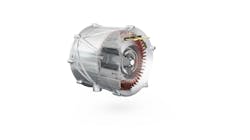 Integrated oil cooling keeps the new SCT E-motor running at optimal performance levels. Integrated oil cooling keeps the new SCT E-motor running at optimal performance levels.