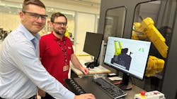Use of a 3D scanner robot is enabling Danfoss to speed up quality inspection and production of joysticks. Use of a 3D scanner robot is enabling Danfoss to speed up quality inspection and production of joysticks.