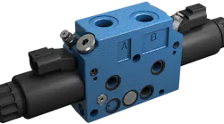 Bosch Rexroth's EDG valve is part of its compact hydraulics offering.