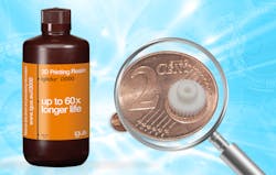 The new igus iglide i3000 material allows 3D printing of smaller components with a longer lifespan. The new igus iglide i3000 material allows 3D printing of smaller components with a longer lifespan.