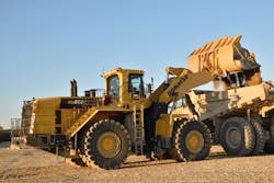 A CLSS hydraulic system on the new WA800-8 wheel loader provides power on demand to improve efficiency.