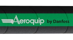 The Aeroquip two-wire braided hose
