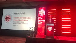NFPA President and CEO Erik Lanke offered a look at current initiatives by the association to engage industry and the future workforce during his opening remarks at the IEOC 2022.