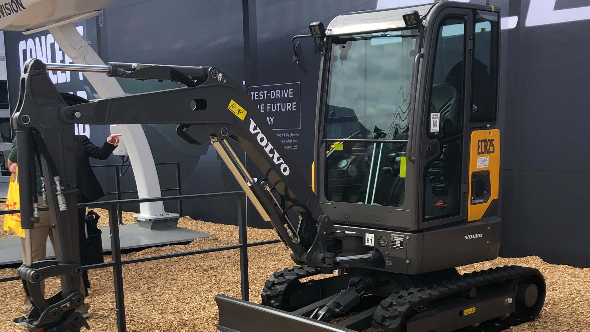Volvo C Electric Excavator S Jensen