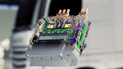 Shaeffler has developed power electronics for voltages up to 850V which are based on silicon carbide technology, providing higher switching frequencies, improved heat dissipation, and high continuous output power. Shaeffler has developed power electronics for voltages up to 850V which are based on silicon carbide technology, providing higher switching frequencies, improved heat dissipation, and high continuous output power.