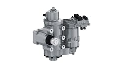 By replacing the hydraulic pump with an integrated e-motor, ZF's Electric Power Steering system is independent of the vehicle's drivetrain and removes the need for hydraulic fluid. By replacing the hydraulic pump with an integrated e-motor, ZF's Electric Power Steering system is independent of the vehicle's drivetrain and removes the need for hydraulic fluid.