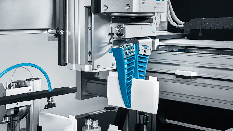 Festo Pneumatic and Electric Actuators Aid Battery Production | Power ...