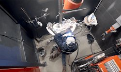 Project MFG's welding competition provides students an opportunity to showcase the skills they've learned for this important manufacturing process. Project MFG's welding competition provides students an opportunity to showcase the skills they've learned for this important manufacturing process.