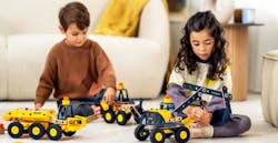 Volvo CE and BRIO are launching a new range of wooden construction toys to help inspire the next generation of construction engineers.