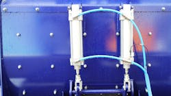 The lower cost and longevity of pneumatic components can make them a more desirable option than hydraulic or electric actuators in many applications. The lower cost and longevity of pneumatic components can make them a more desirable option than hydraulic or electric actuators in many applications.