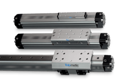 A rodless cylinder&rsquo;s carrier travels completely within the body, giving it a smaller footprint than conventional cylinders. The actuators also can support and guide loads, eliminating other load-bearing elements.