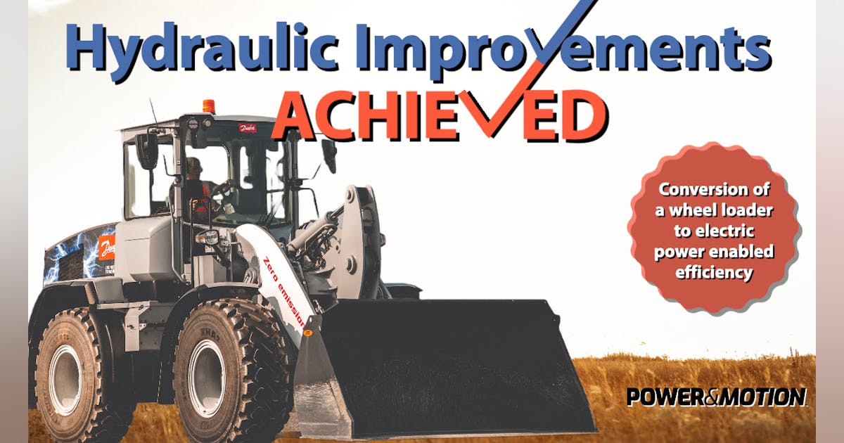 Hydraulic Improvements Achieved in Wheel Loader Electrification Project ...