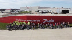 Danfoss hosted one of two Fluid Power Vehicle Challenge events in 2022, an educational competition put on by the NFPA with industry support.