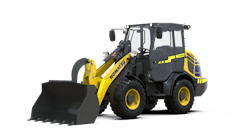 The all-electric compact wheel loader will be on display at bauma 2022.