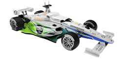 A rendering of the Dallara AV-21 racecar used for the Indy Autonomous Challenge. A rendering of the Dallara AV-21 racecar used for the Indy Autonomous Challenge.