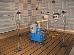 A properly designed testing area isolates components from background noise to more easily focus on noise sources and transmission paths. A properly designed testing area isolates components from background noise to more easily focus on noise sources and transmission paths.