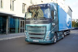 Heavy-duty electric Volvo Trucks have begun rolling off the production line, some of which feature frame rails made with fossil-free steel.