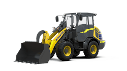 Moog collaborated with Komatsu on the development of an all-electric compact wheel loader which utilizes electronic components in place of hydraulics.